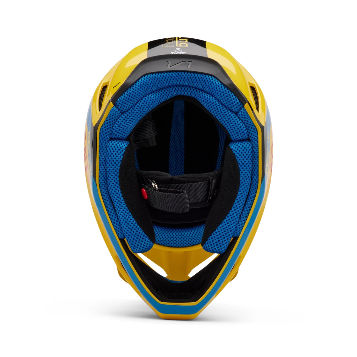 FOX Racing V1 Race Spec Helmet - Pale Yellow