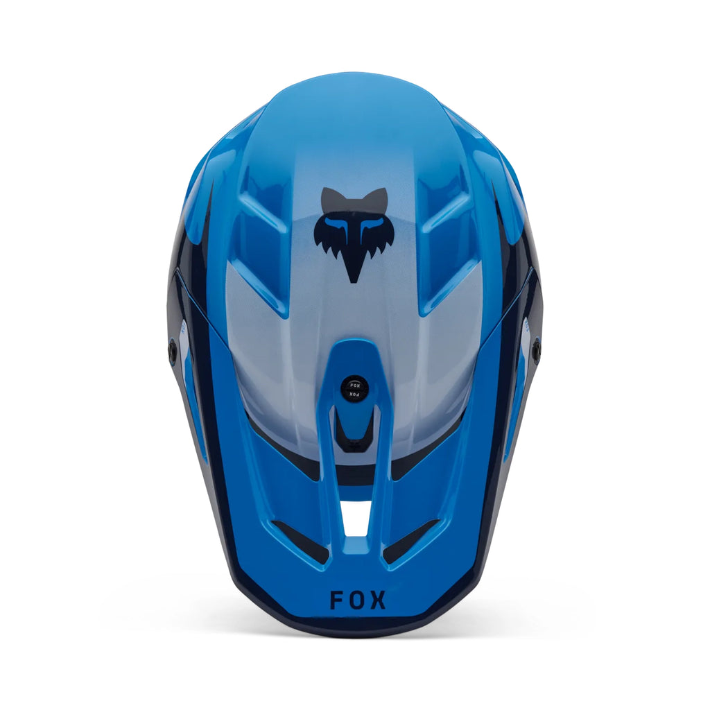 FOX Racing V3 Divider Helmet - True Blue
