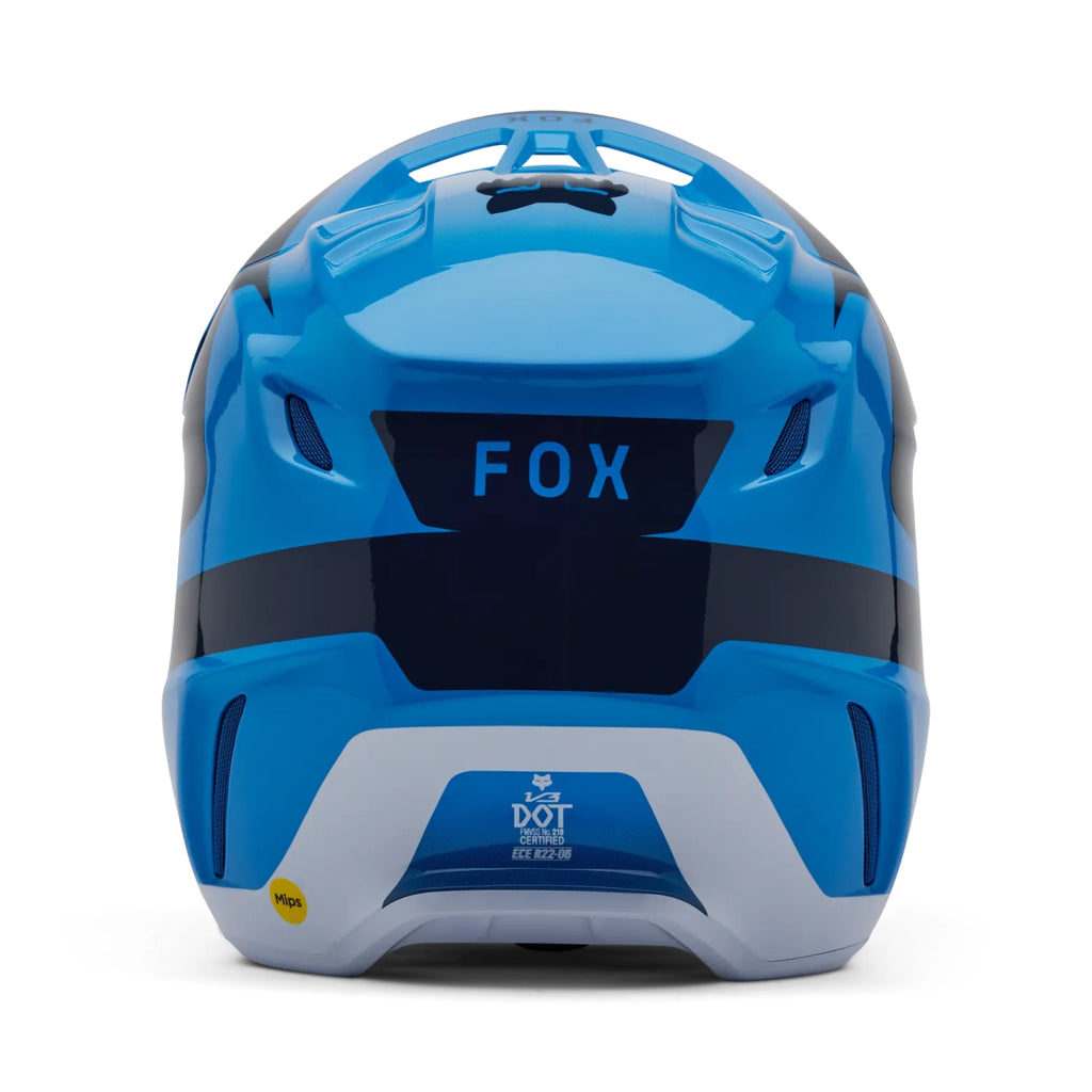 FOX Racing V3 Divider Helmet - True Blue