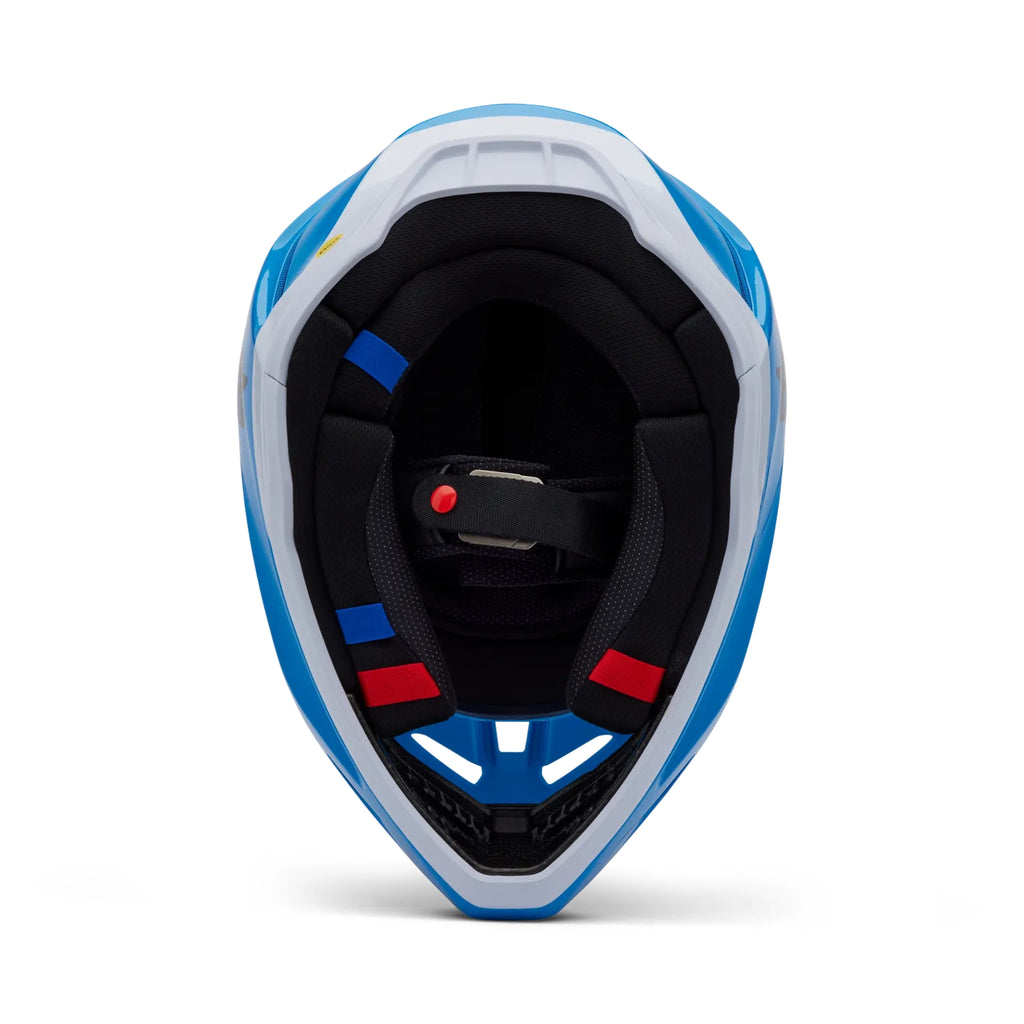 FOX Racing V3 Divider Helmet - True Blue