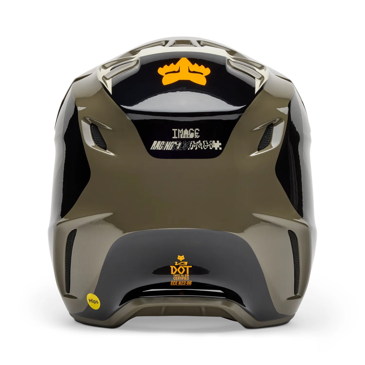 FOX Racing V3 Fade Helmet - Brown/Black