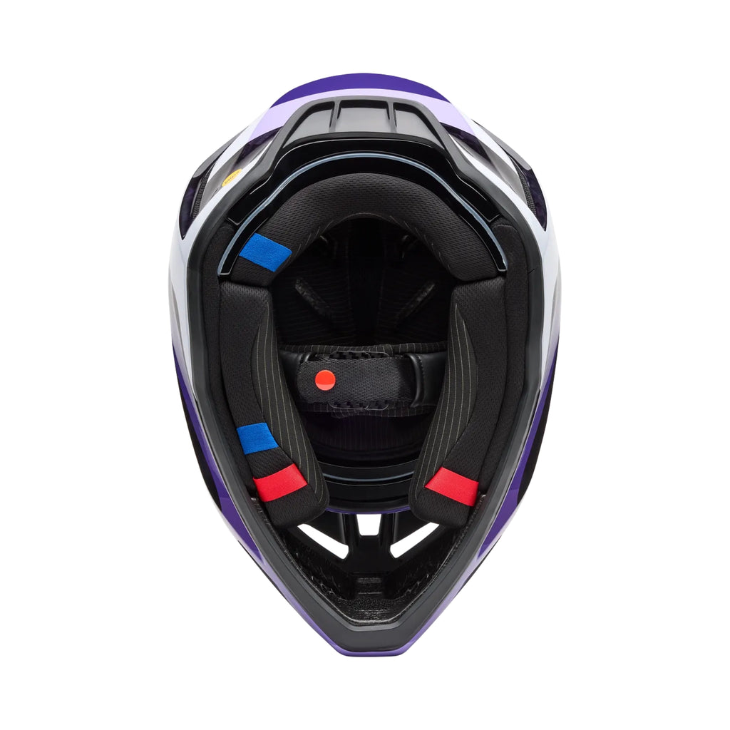 FOX Racing V3 RS Grid Helmet - Black/Purple