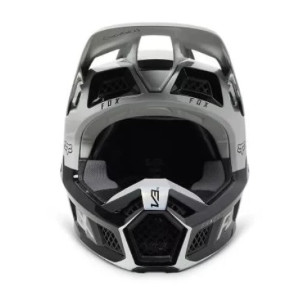 FOX Racing V3 RS RYAKTR Helmet - Steel Grey