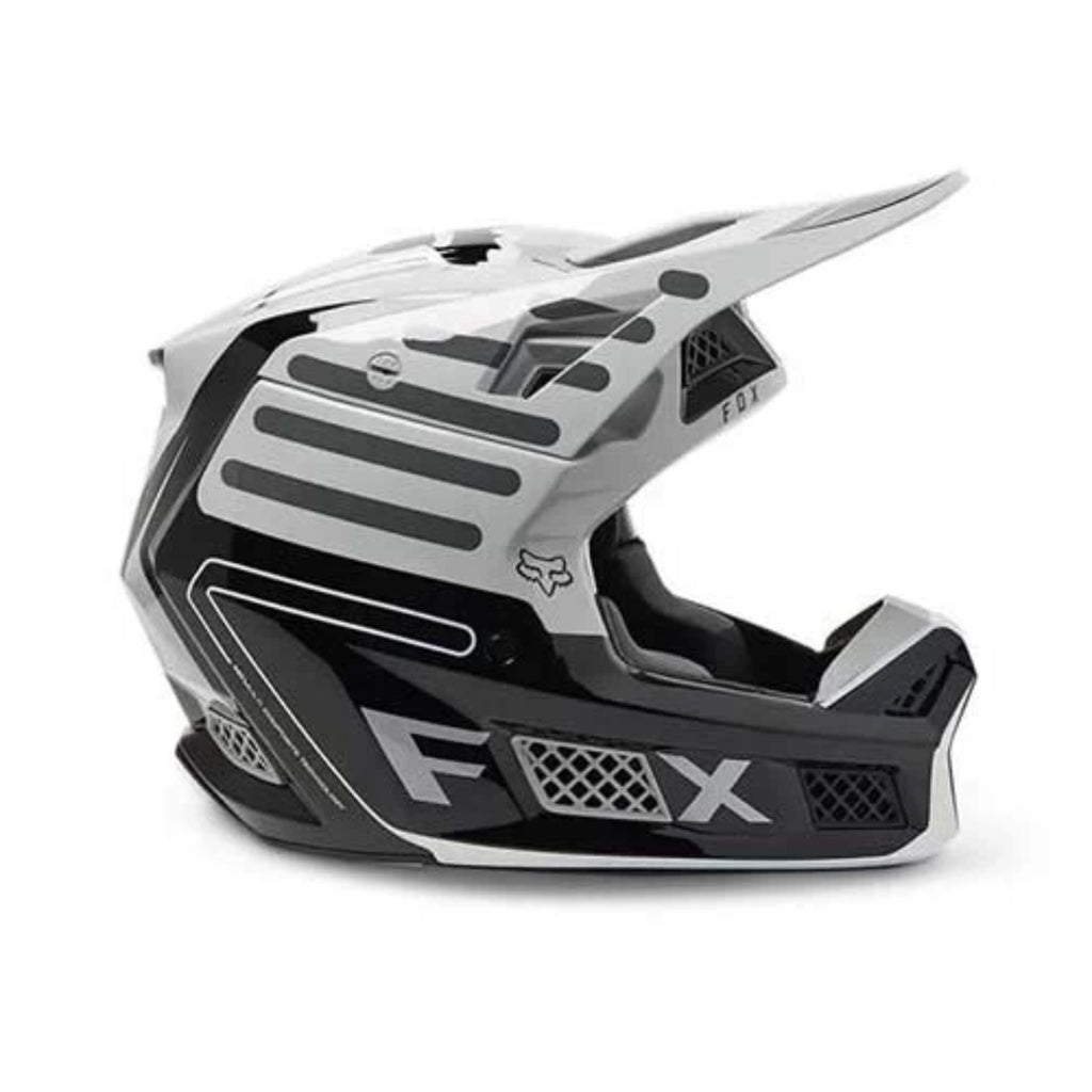 FOX Racing V3 RS RYAKTR Helmet - Steel Grey
