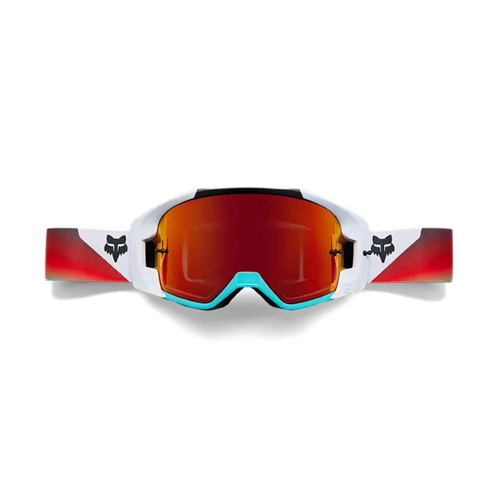 FOX Racing Vue Syz Goggle Lensa Mirrored – Black/White