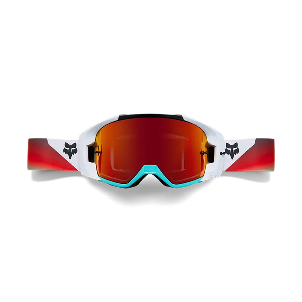 FOX Racing Vue Syz Goggle Lensa Mirrored – Black/White
