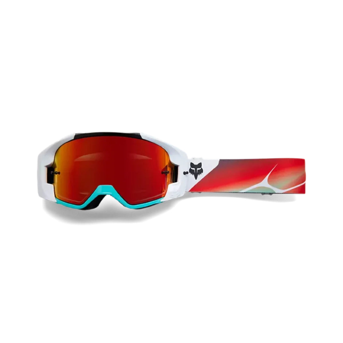 FOX Racing Vue Syz Goggle Lensa Mirrored – Black/White