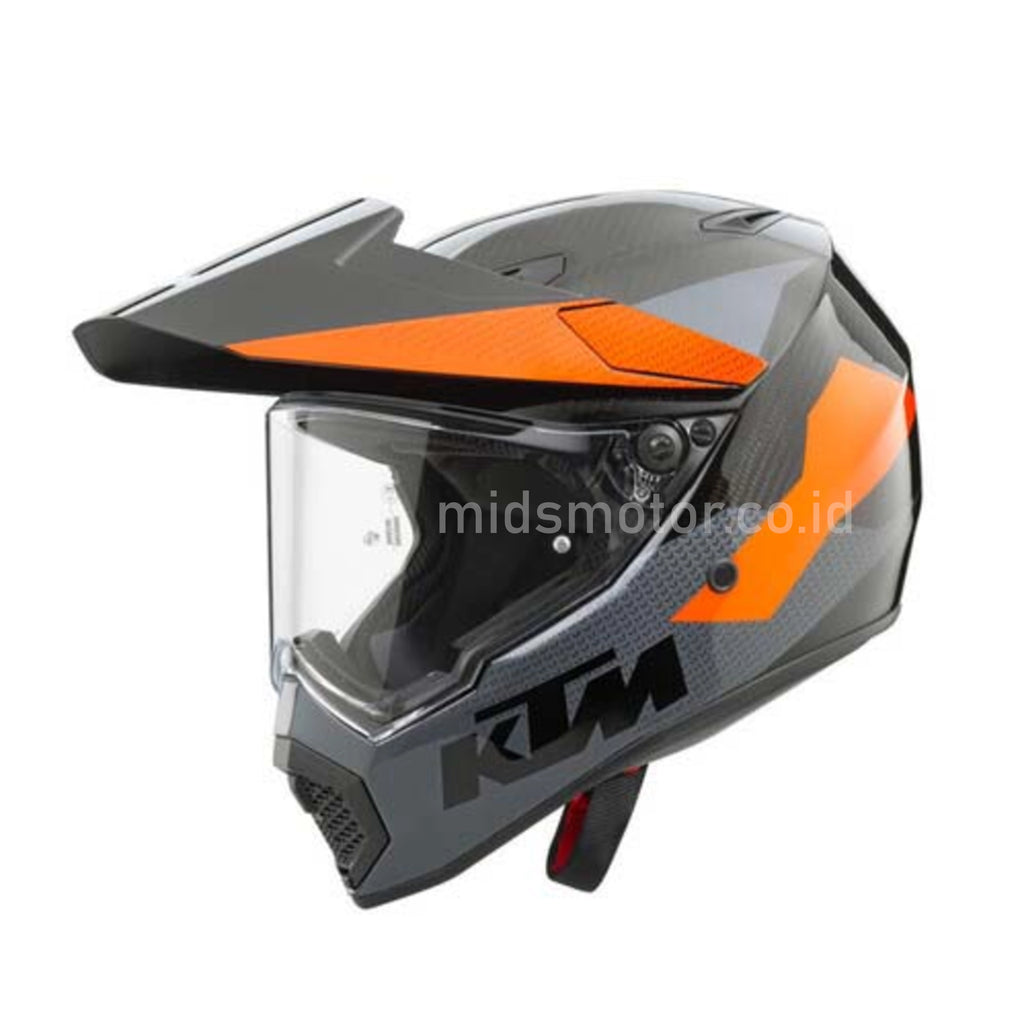 AGV AX9 KTM Edition – Helm Adventure Premium Carbon Aramid Fiberglass dengan Pinlock 120