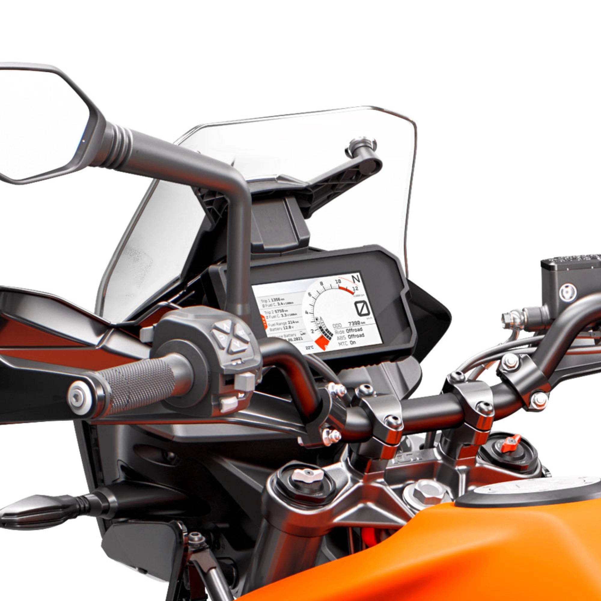 KTM 390 Adventure 2023 – Motor Adventure CBU EU Spoked Wheels Resmi dengan Form A & Faktur