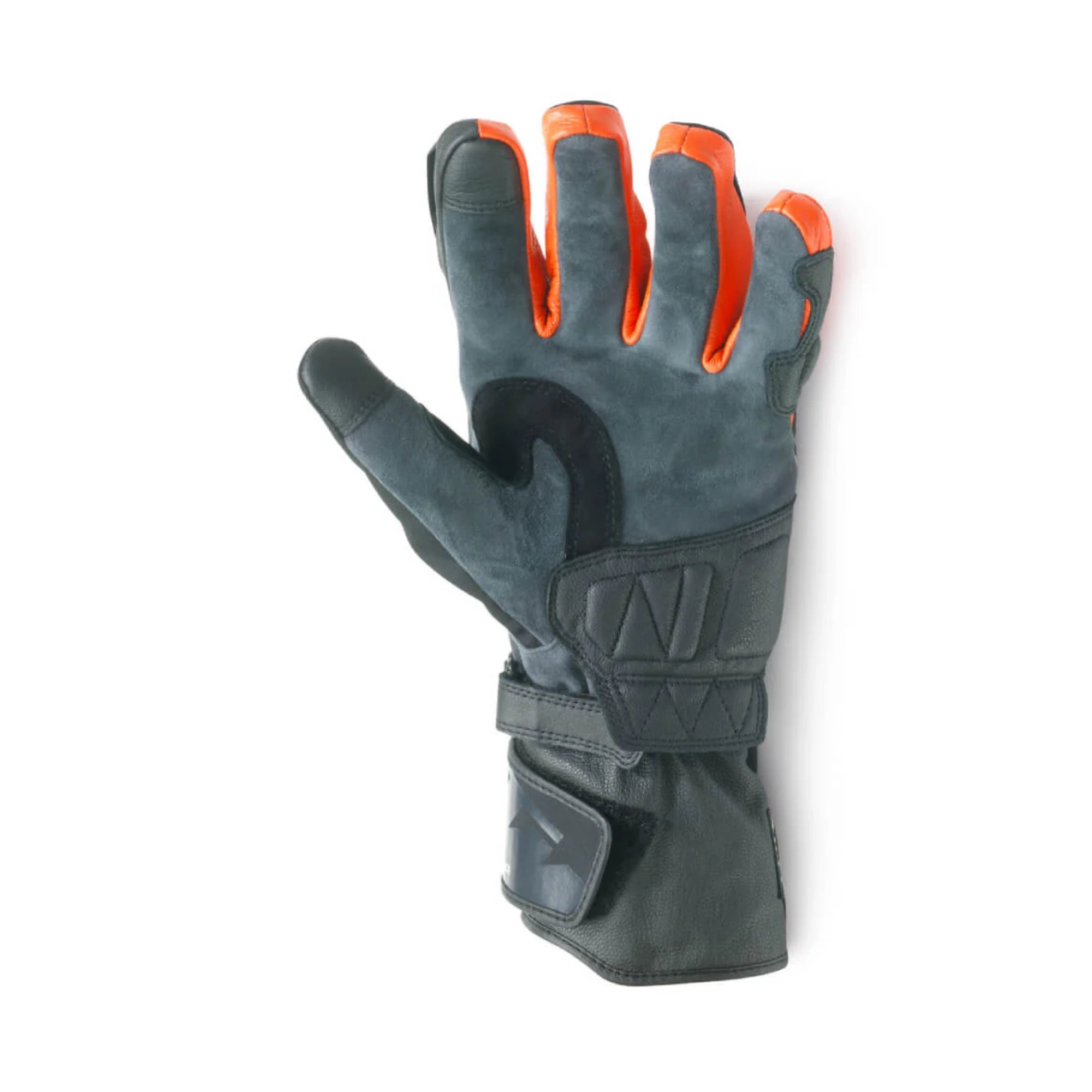 KTM ADV S Gore-Tex® Gloves by Held – Sarung Tangan Touring Waterproof CE Level 1, Black/Grey/Orange