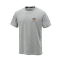 KTM Grid T-Shirt – Kaos Pria Kasual Ready To Race, Grey Melange