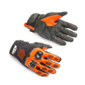 KTM Radical X V3 Gloves – Sarung Tangan Kulit Street Sporty Black/Orange
