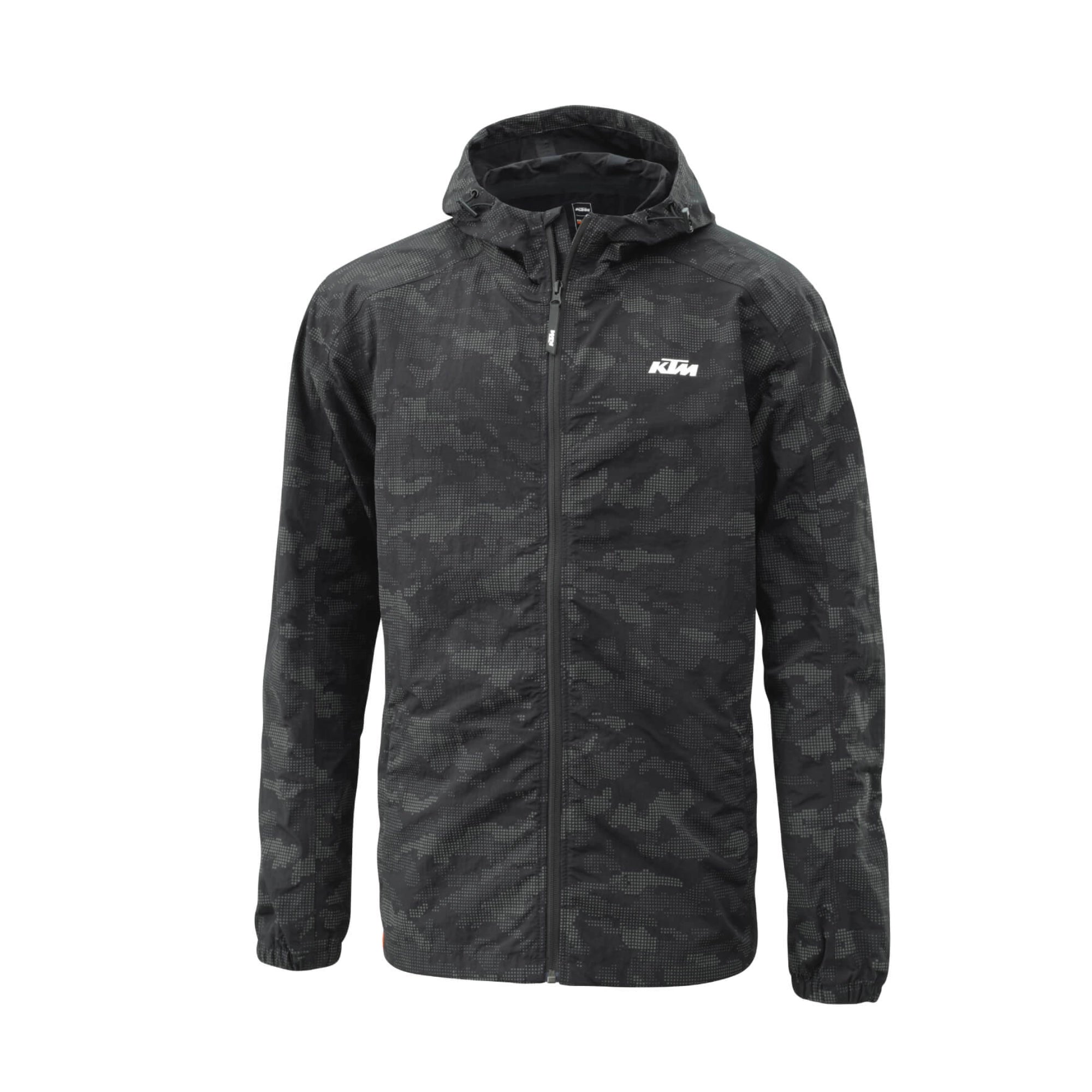 KTM Sparked Wind Jacket – Jaket Windbreaker Glow in the Dark, Water & Wind Repellent