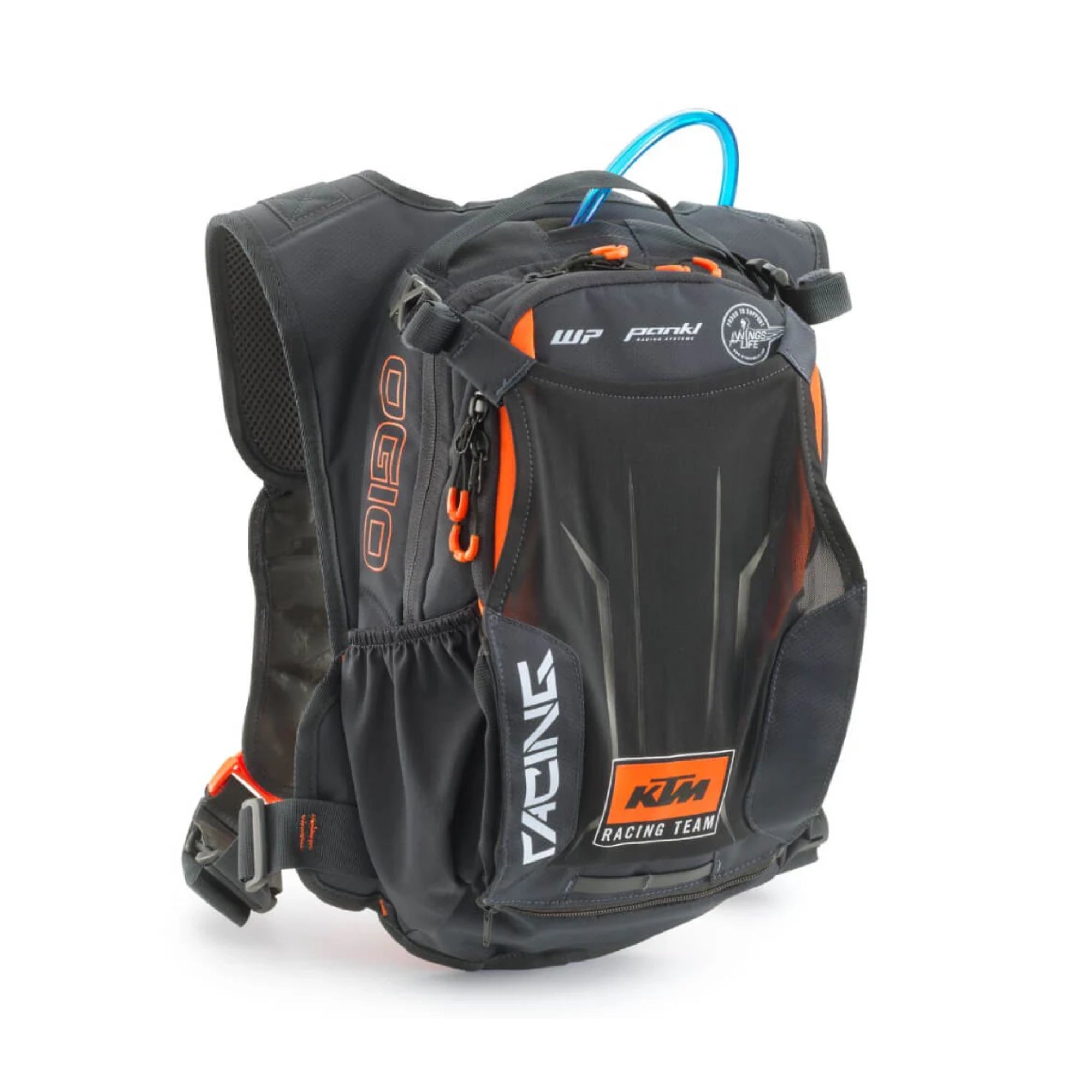 KTM Team Baja Hydration Backpack by OGIO® – Tas Punggung Hydration Off-Road 10L, Orange & Black