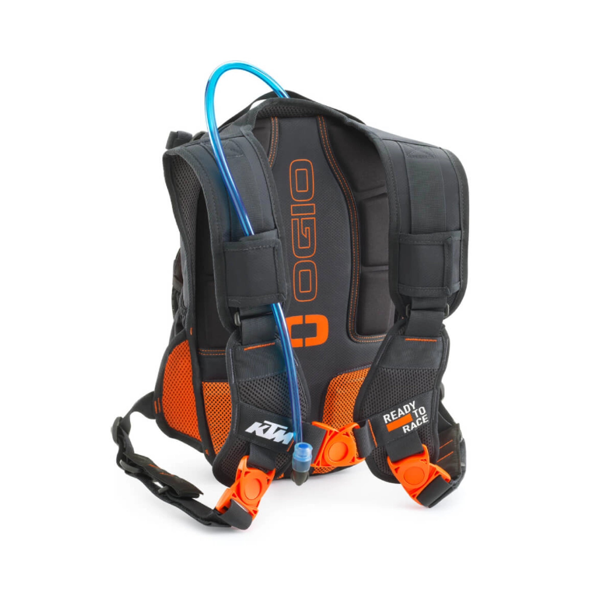 KTM Team Baja Hydration Backpack by OGIO® – Tas Punggung Hydration Off-Road 10L, Orange & Black