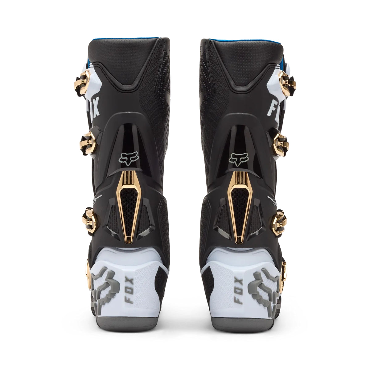 Sepatu Motocross FOX Instinct Boots [White/Black/Grey]