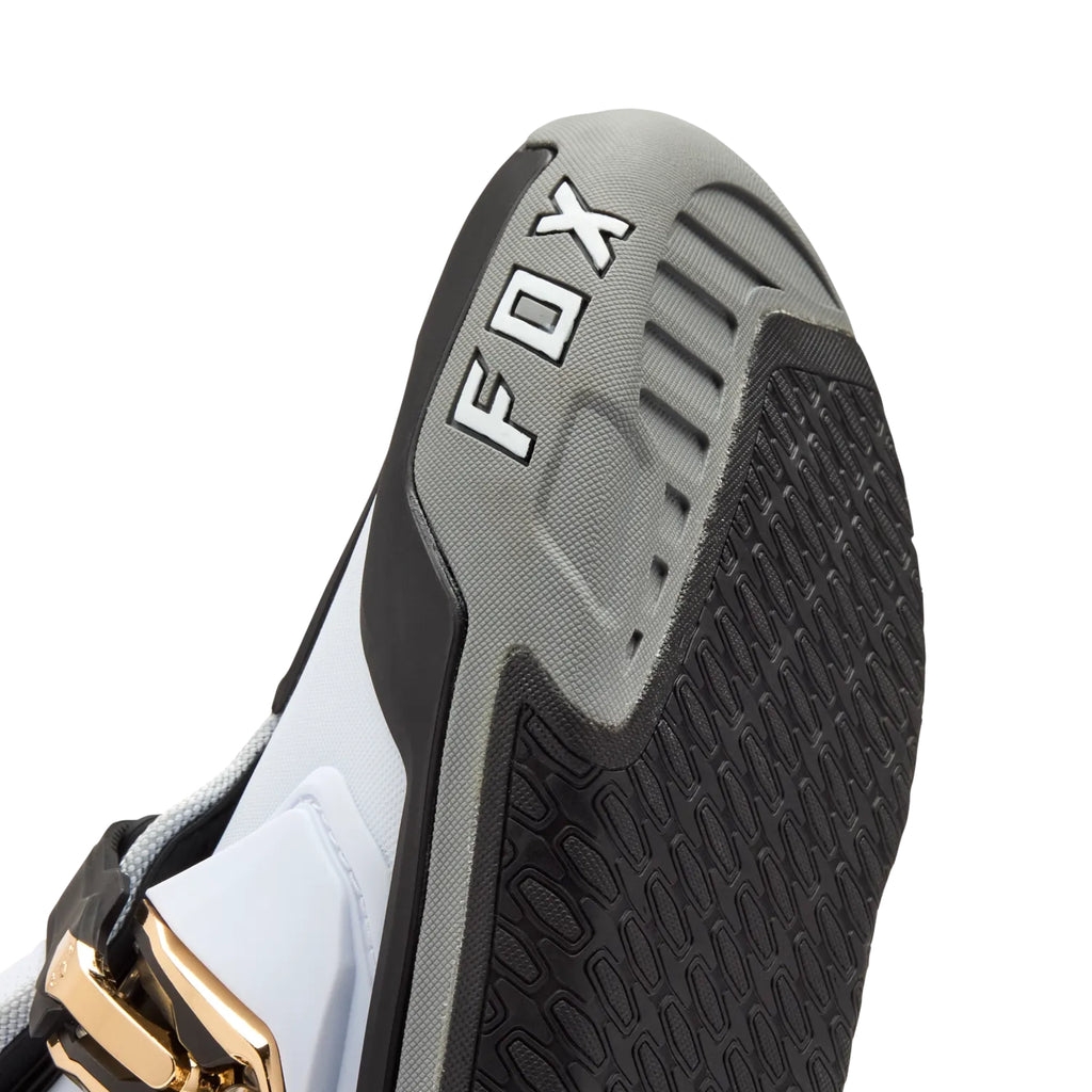 Sepatu Motocross FOX Instinct Boots [White/Black/Grey]