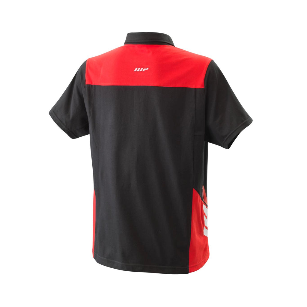 WP Suspension Replica Team Polo Shirt – Polo Resmi KTM PowerWear, 100% Polyester